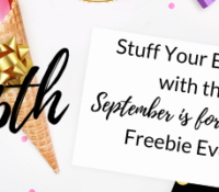 Stuff Your Ereader with the September is for Readers Freebie Event!