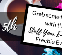 Guess What? It’s a Stuff Your Ereader Freebie Event!