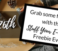 Celebrate the holidays with FREEBIES!